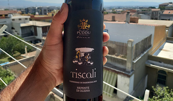 Cannonau di Sardegna Nepente di Oliena Tiscali 2019 Fratelli Puddu