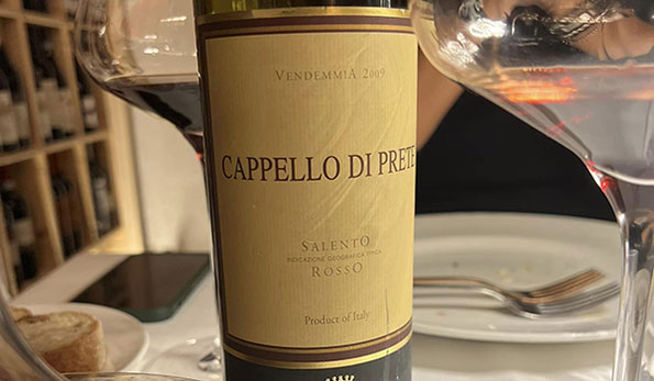 Cappello del Prete 2009 Candido