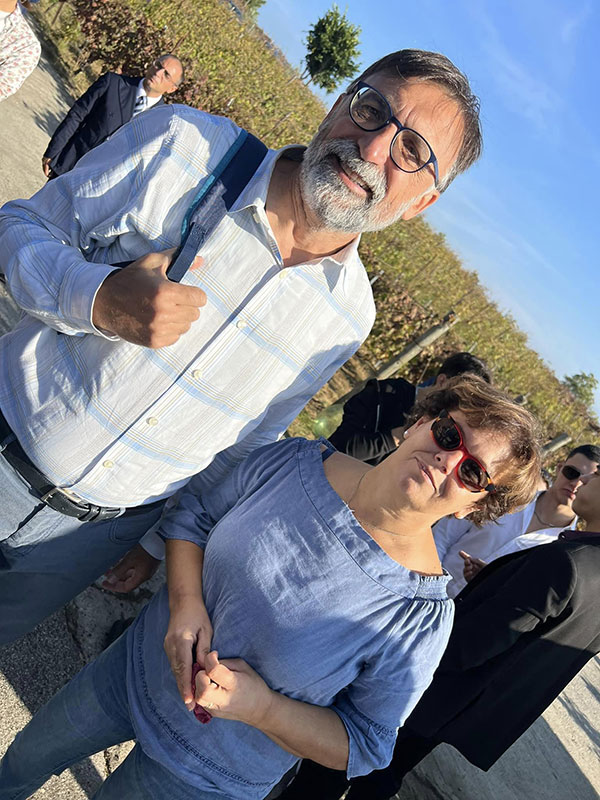 Claudio Scarpati e Annamaria Perrotta