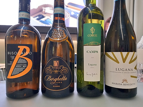 Lugana in degustazione