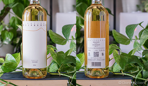 Piemonte Sauvignon Brinà 2017 Cantina Mosparone