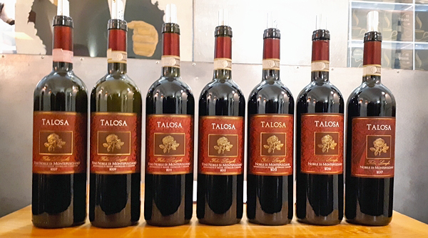 Verticale Nobile di Montepulciano Filai Lunghi Talosa