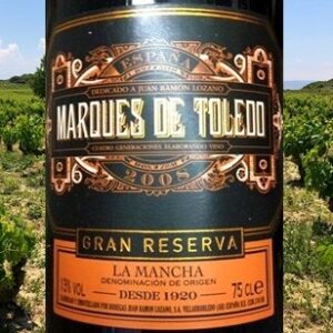 Marqués de Toledo D.O. La Mancha Gran Reserva 2010 Juan Ramón Lozano