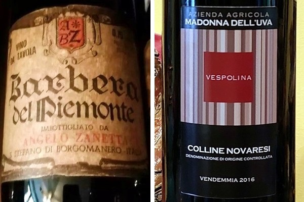Barbera del secolo scorso e Vespolina di oggi
