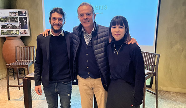 Stefano Casadei, Valentina Luiu e Gabriele Onnis