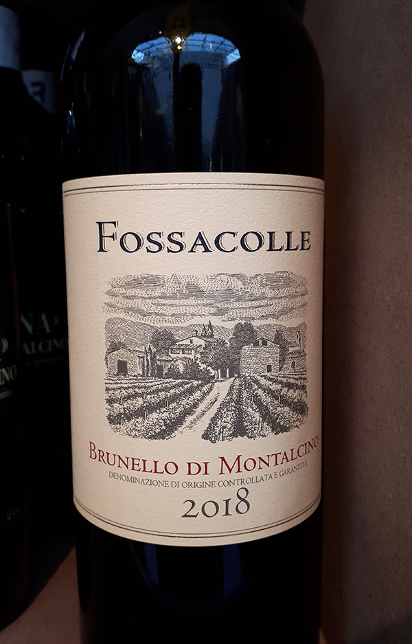Brunello di Montalcino 2018 Fossacolle