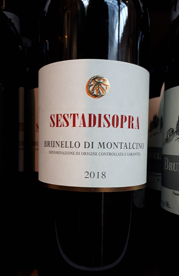 Brunello di Montalcino 2018 Sesta di Sopra