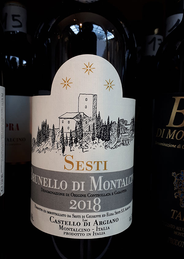 Brunello di Montalcino 2018 Sesti