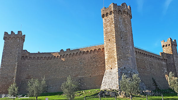 Un punto di riferimento a Montalcino, la Fortezza (Cassero), costruita nel 1361