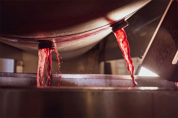 Parusso, decantazione