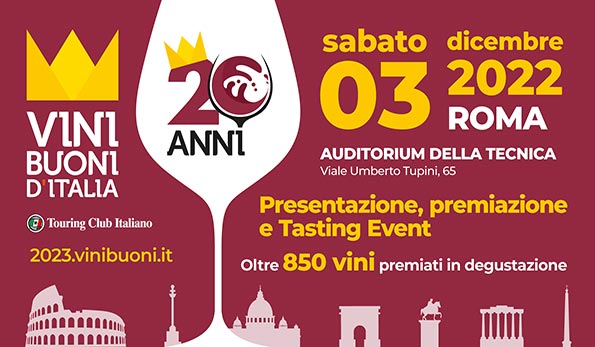 locandina Vini Buoni d'Italia 2023