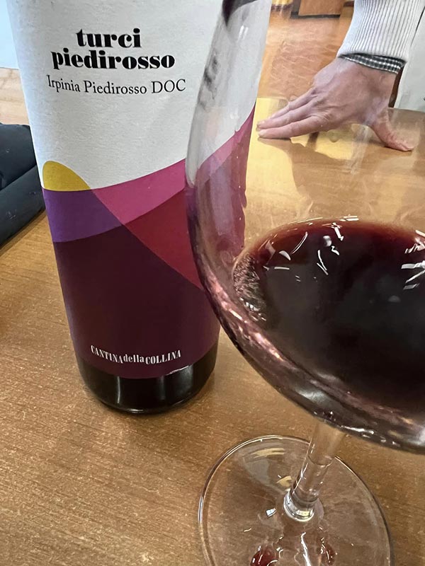 Piedirosso Turci Cantina della Collina