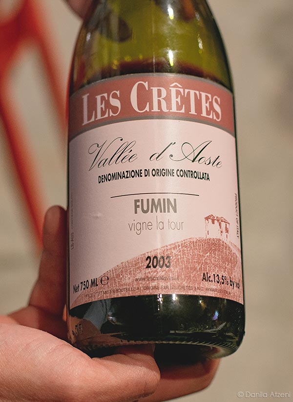 Valle d'Aosta Fumin 2003 Les Cretes