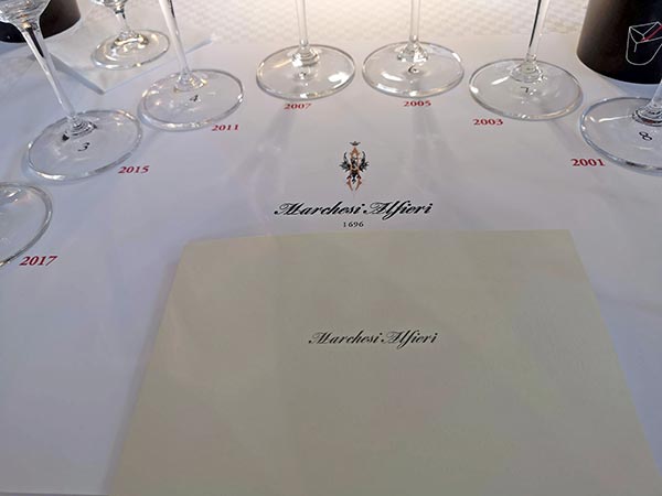 Azienda agricola Marchesi Alfieri, postazione