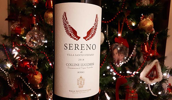 Colline Lucchesi Rosso Sereno di Villa Santo Stefano 2018 Villa Santo Stefano