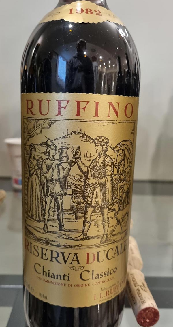 Chianti Classico Riserva Ducale Oro 1982 Ruffino