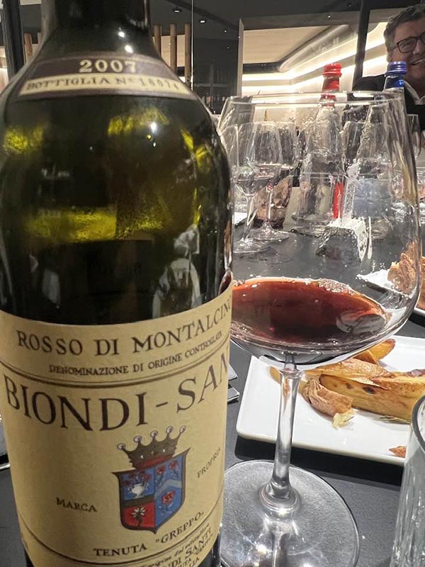 Rosso di Montalcino 2007 Biondi Santi