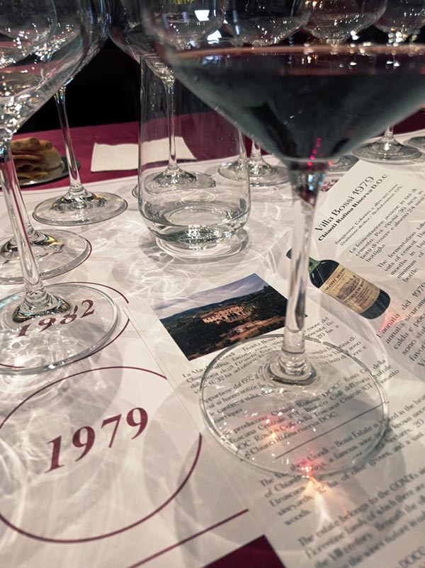 Chianti Rufina Villa Bossi Riserva 1979 Marchesi Gondi