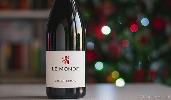 degustazione vino Friuli Cabernet Franc 2020 Le Monde - Lavinium