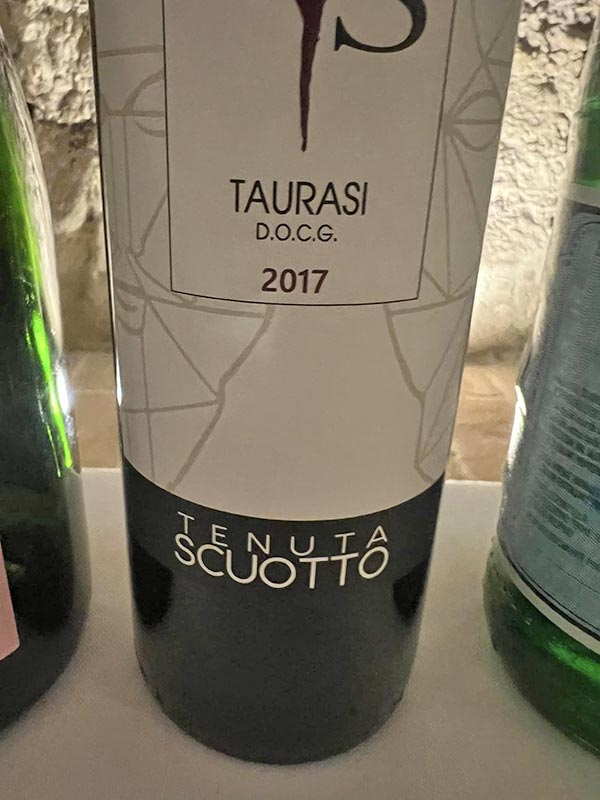 Taurasi 2017 Scuotto