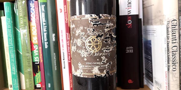 etichetta Vino Nobile di Montepulciano 2001 Le Berne
