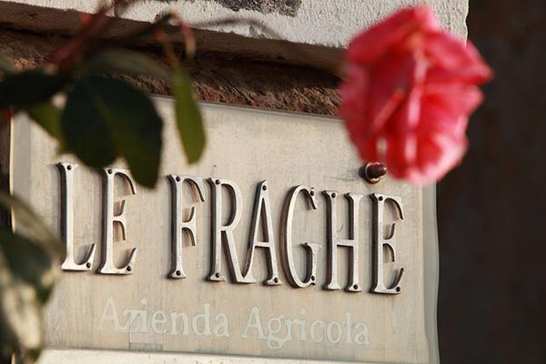 Insegna azienda Le Fraghe