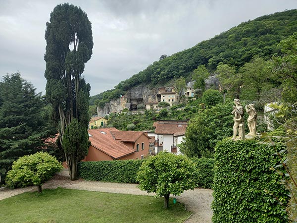 Villa da Schio, panorama sul Comune di Costozza