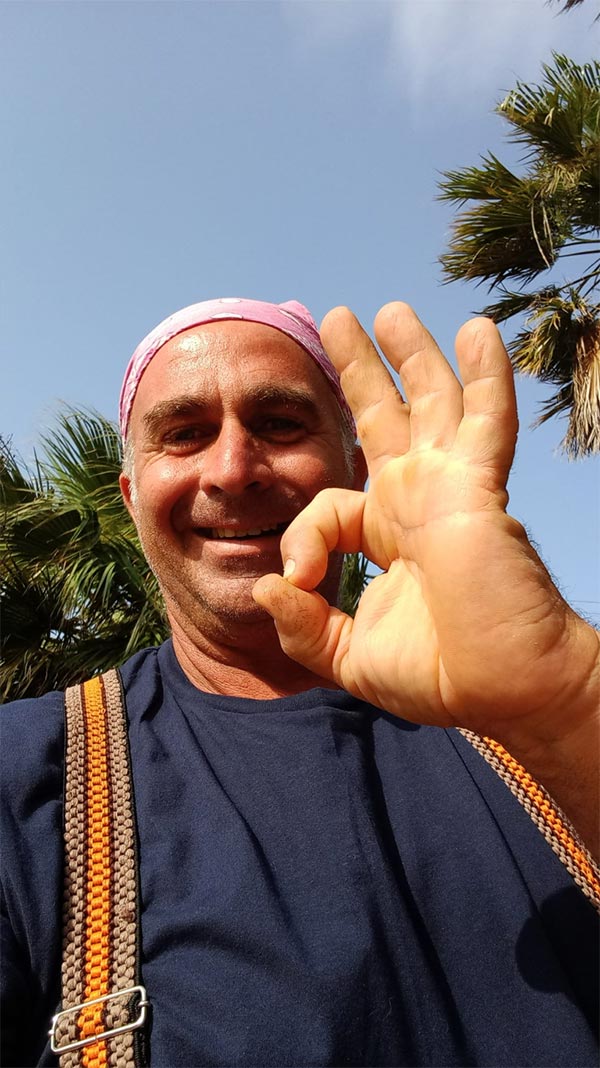 Gaetano Fabrizio Basile, viticultore che incarna appieno lo spirito pantesco