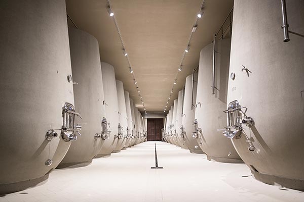 Poderi Luigi Einaudi tini in cemento