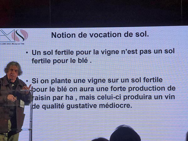 Notion de vocation de sol