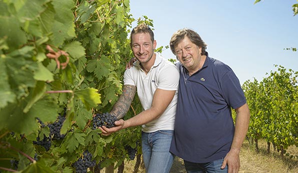 Stefano Mancinelli e figlio