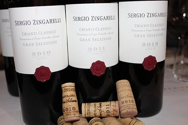 Verticale Chianti Classico Gran Selezione Sergio Zingarelli Rocca delle Macie