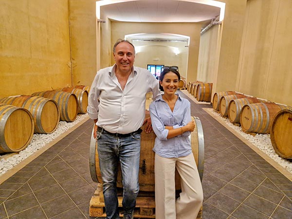 Raffaele Pagano e Francesca Auricchio