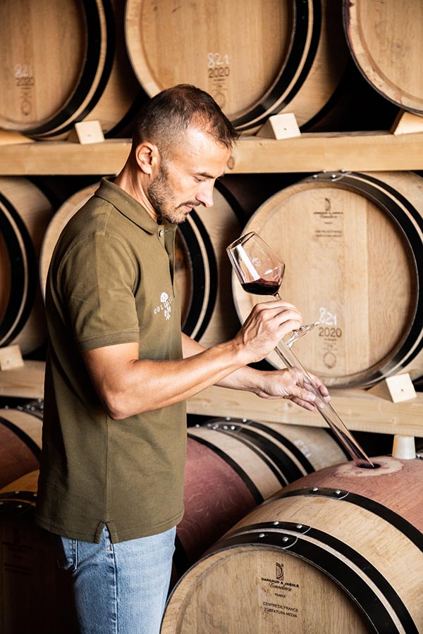 L'enologo Alberto Torelli