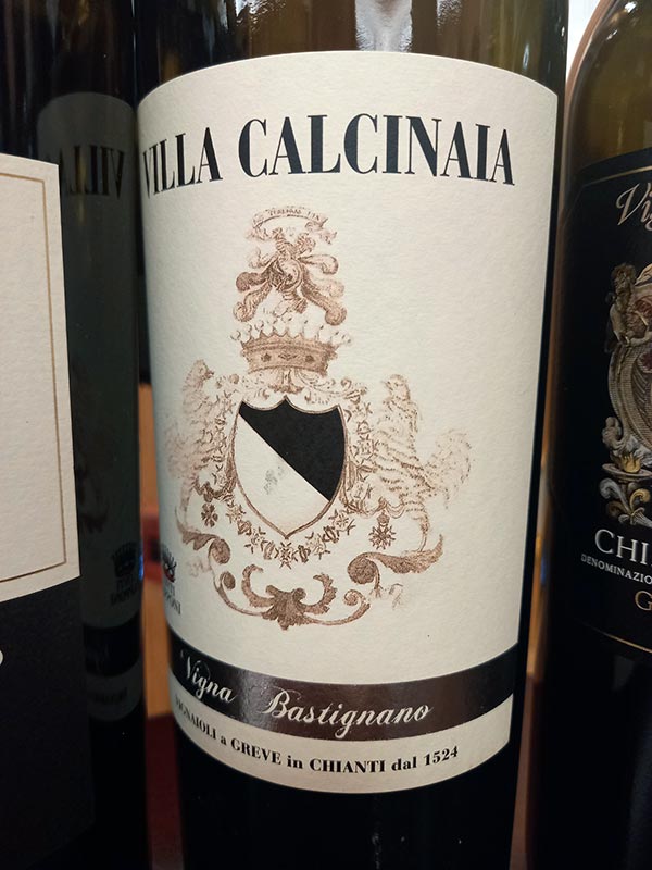 UGA Montefioralle - Chianti Classico Gran Selezione Vigna Bastignano 2019, Conti Capponi – Villa Calcinaia