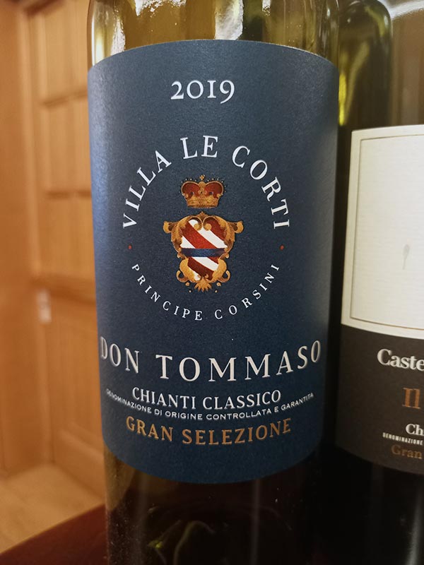 UGA San Casciano - Chianti Classico Gran Selezione Don Tommaso 2019, Principe Corsini Villa le Corti