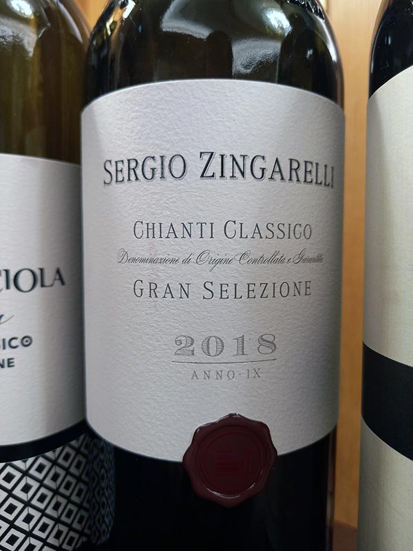 UGA Castellina - Chianti Classico Gran Selezione Sergio Zingarelli 2018, Rocca delle Macìe
