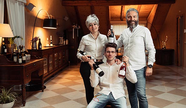 Barbara, Filippo e Riccardo