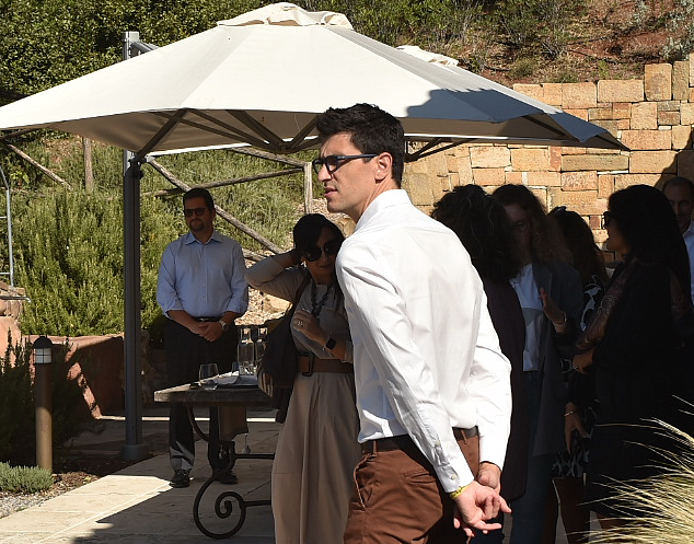 L'enologo Matthieu Taunay