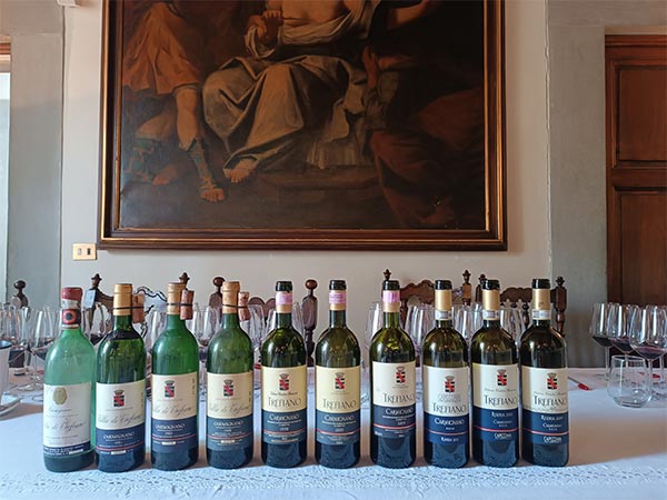 Tenuta di Capezzana verticale Trefiano