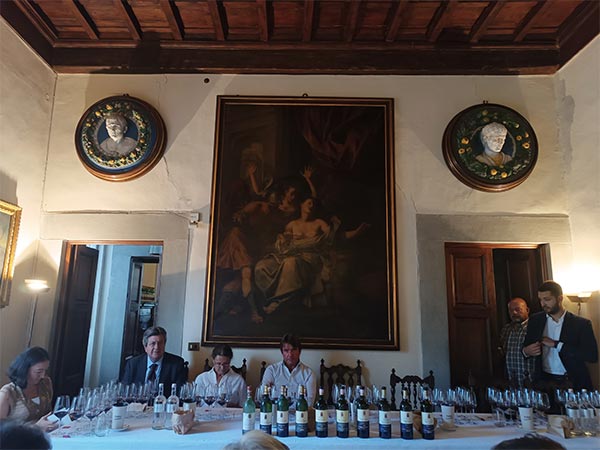 Tenuta di Capezzana verticale Trefiano