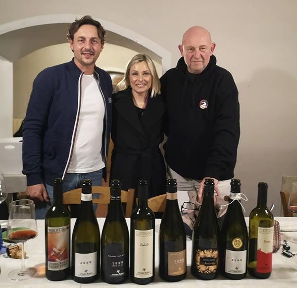 Andrea, Anna e Carlo Macchi