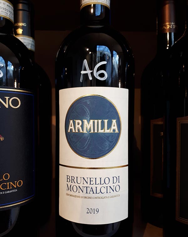 Brunello di Montalcino 2019 Armilla