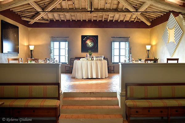 Castelgiocondo: Sala degustazione