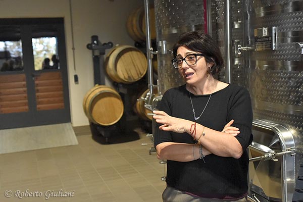 L'agronoma Federica De Santis
