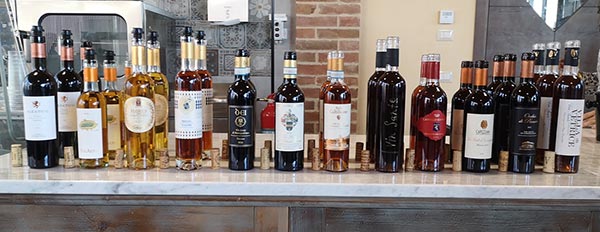Vin Santo in degustazione