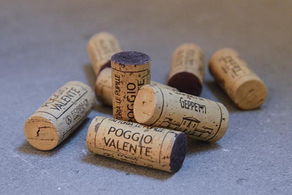 I tappi del Poggio Valente