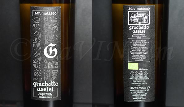 Assisi Grechetto 2021 San Masseo