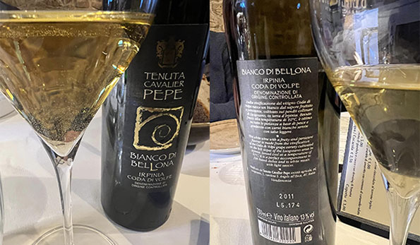Coda di Volpe 2011 Tenuta Cavalier Pepe