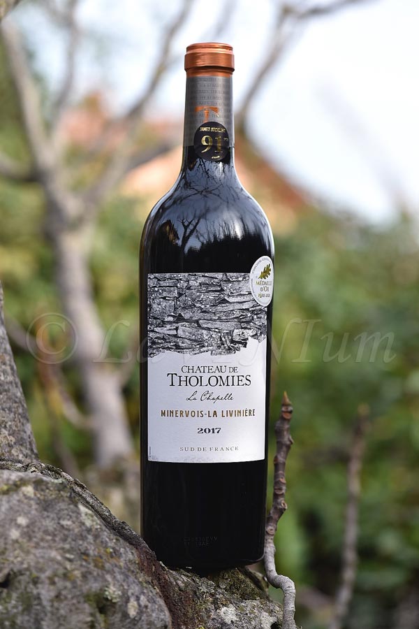 La Chapelle Minervois-La Livinière 2017 Château de Tholomies